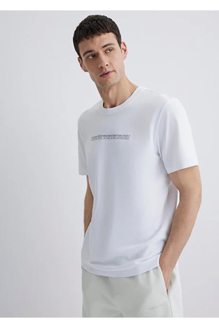 Mavi M0612647 Black Baskılı Tişört Erkek T-Shirt