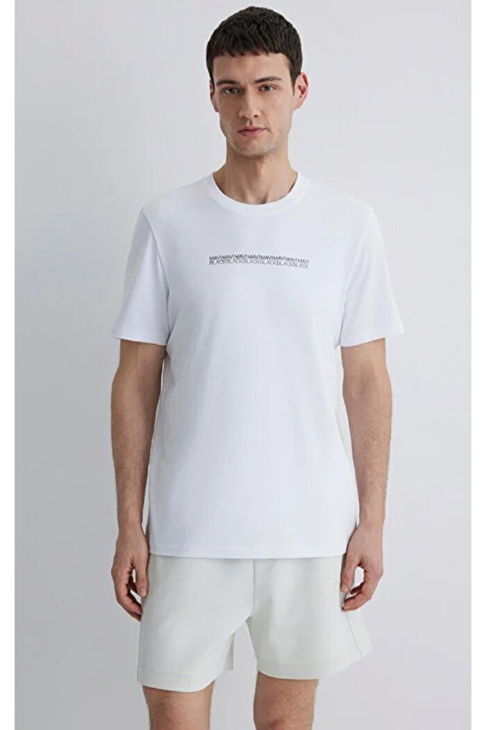 Mavi M0612647 Black Baskılı Tişört Erkek T-Shirt — 3