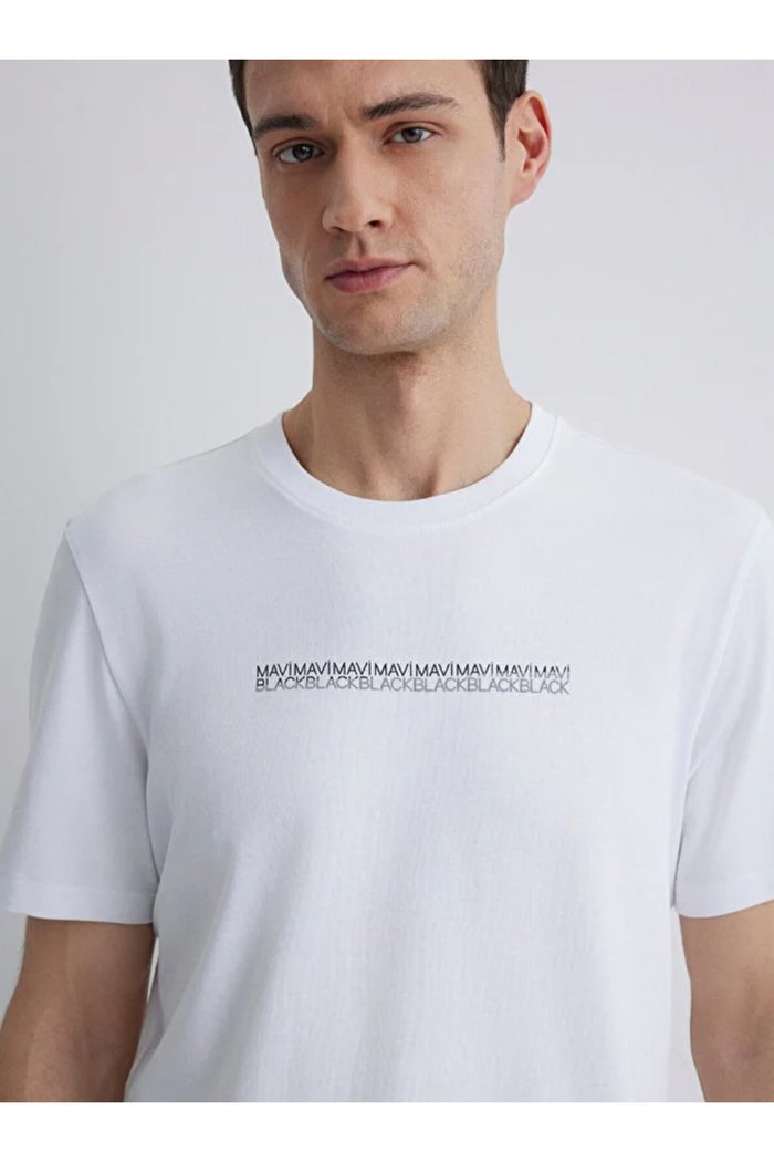Mavi M0612647 Black Baskılı Tişört Erkek T-Shirt — 5